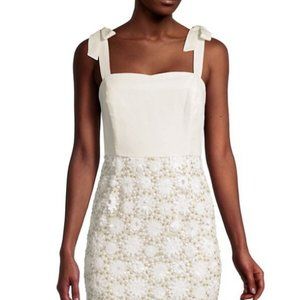 MESTIZA NEW YORK Jody Embellished Midi Dress NWT